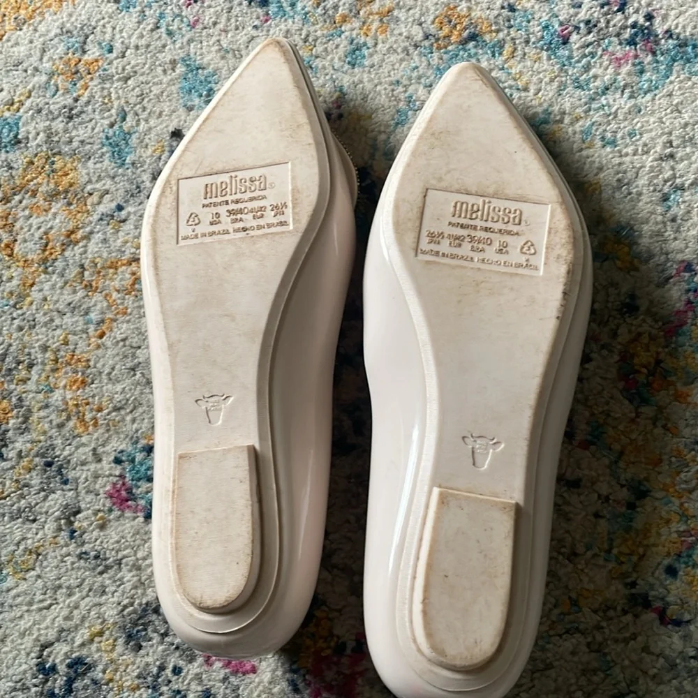 Melissa Pointy Heart Flats - Picture 5 of 6